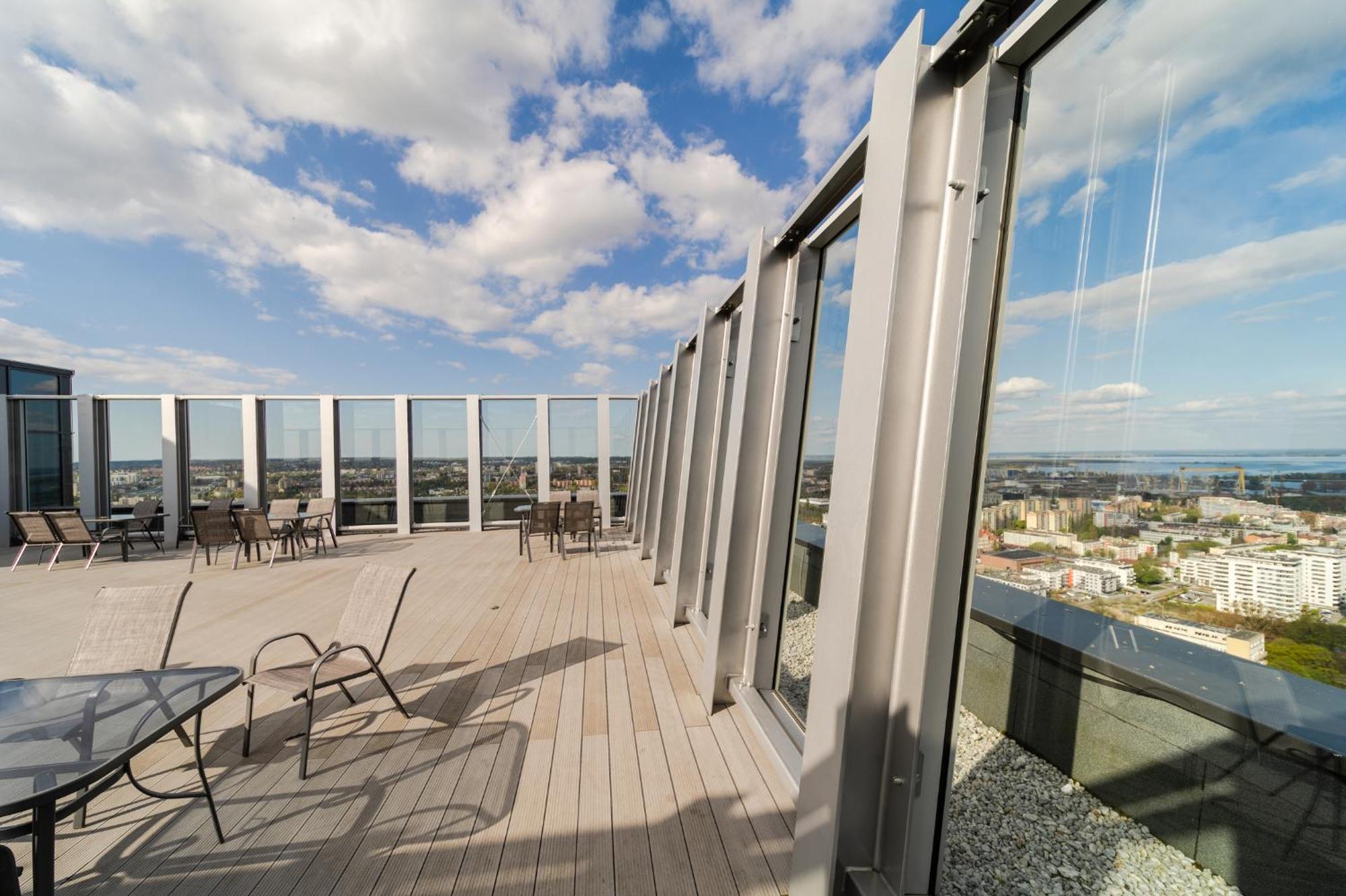 Hanza Tower Apartment No. 524 - Swimming Pool, Jacuzzi, Balcony Szczecin Exterior photo
