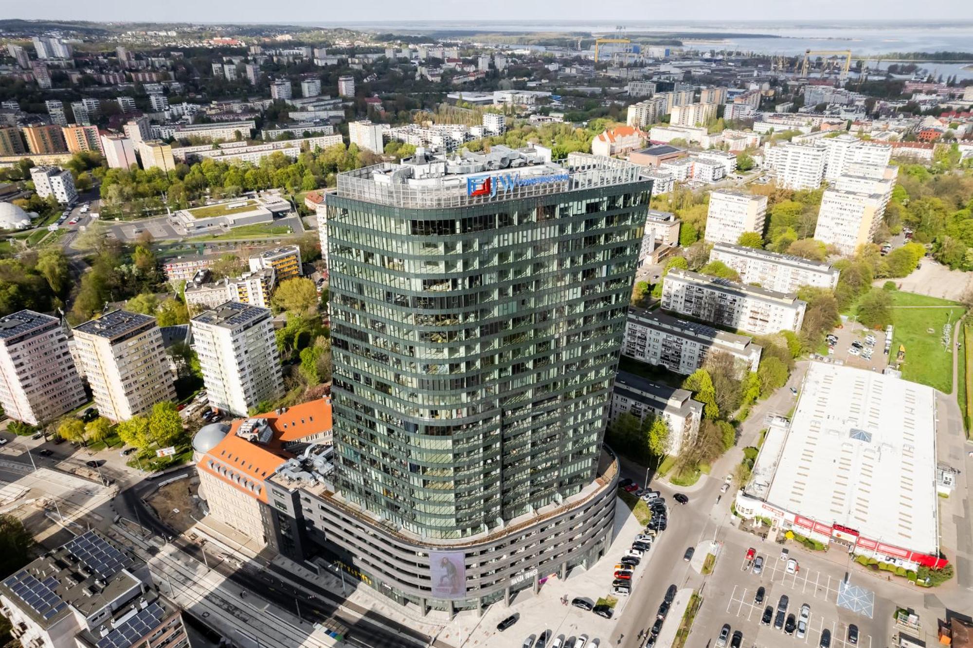 Hanza Tower Apartment No. 524 - Swimming Pool, Jacuzzi, Balcony Szczecin Exterior photo